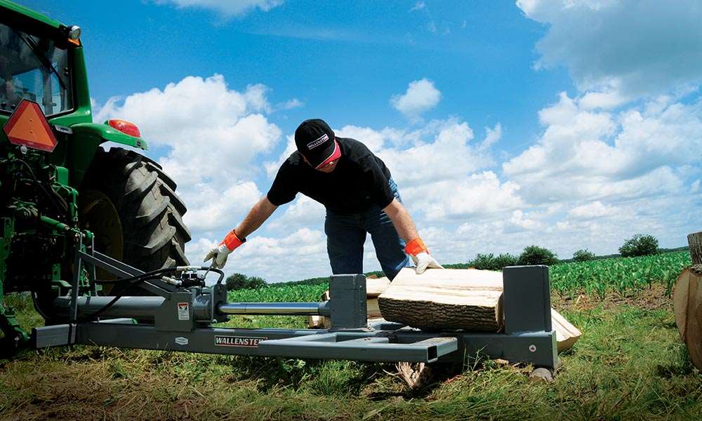 WX370 Log Splitter Wallenstein
